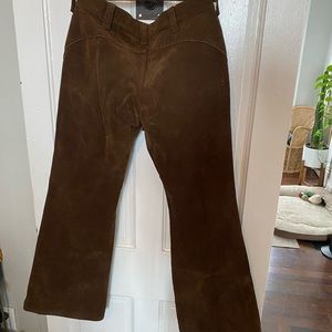 70’s Men’s LEE Suede Flare Pants